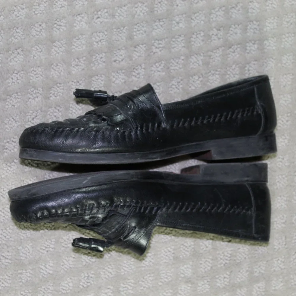 Giorgio Brutini black loafers